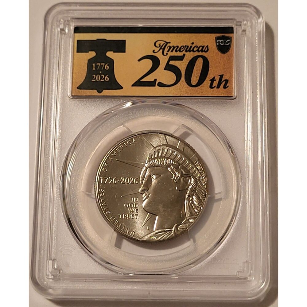 2026 P Semiquincentennial Half Dollar Enduring Liberty MS66 PCGS America 250th